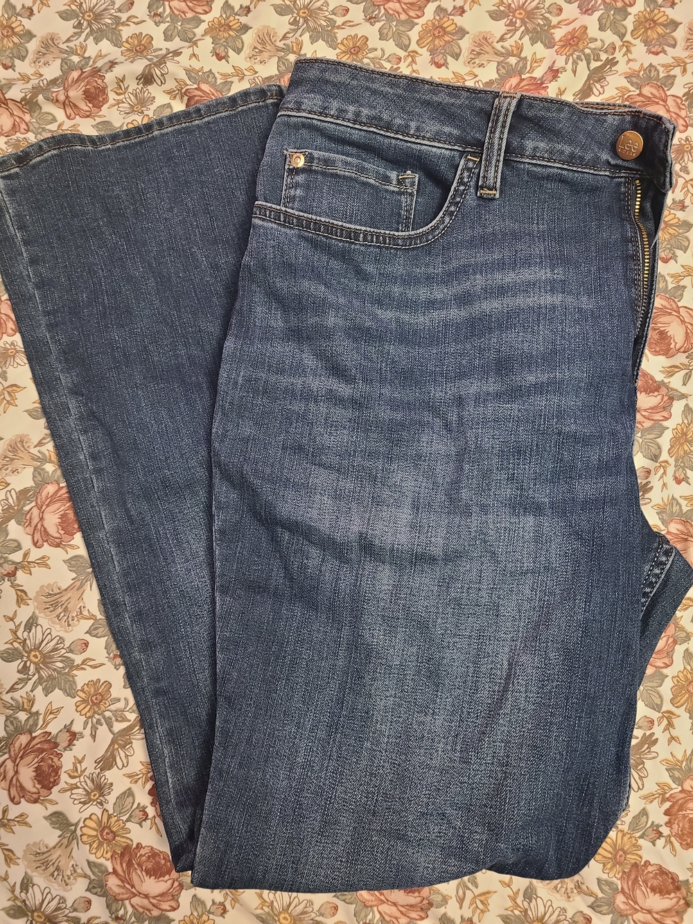 Lee Women's Dark Blue Boot Cut Jeans